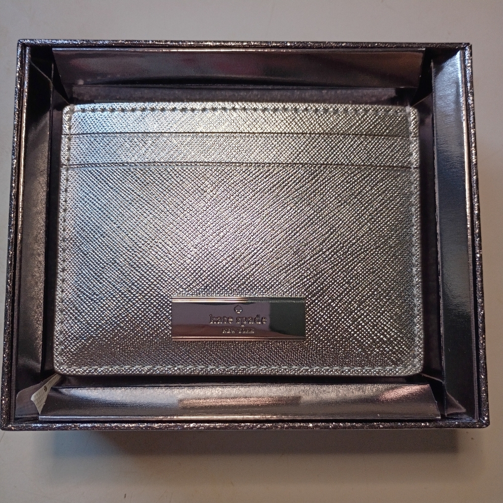 Kate Spade New York Kenzie Glitter Card Case